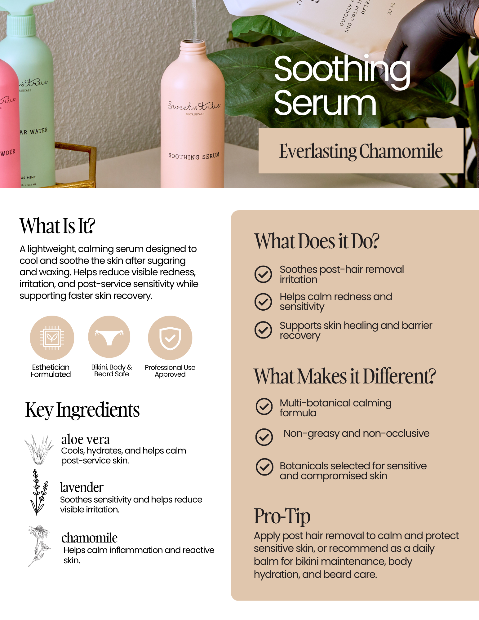 Soothing Serum - Bag & Bottle