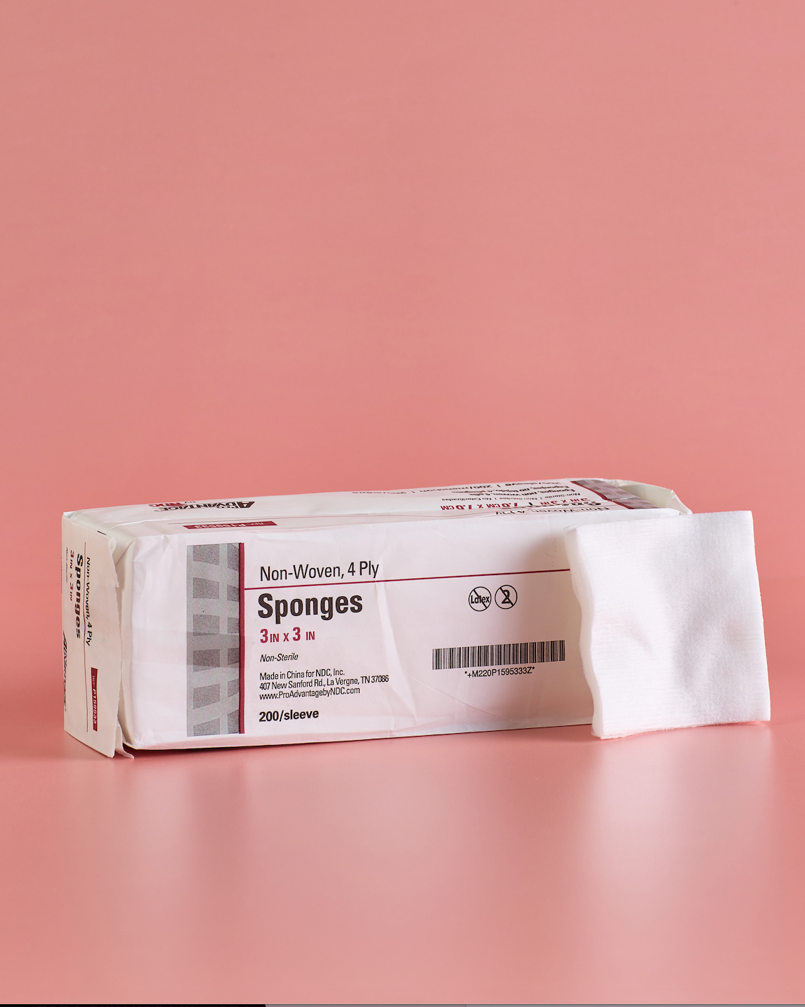 Non-woven 3x3 Gauze Sponges