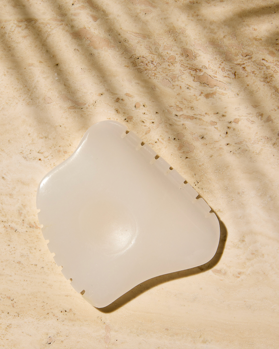 White Jade Gua Sha Stone