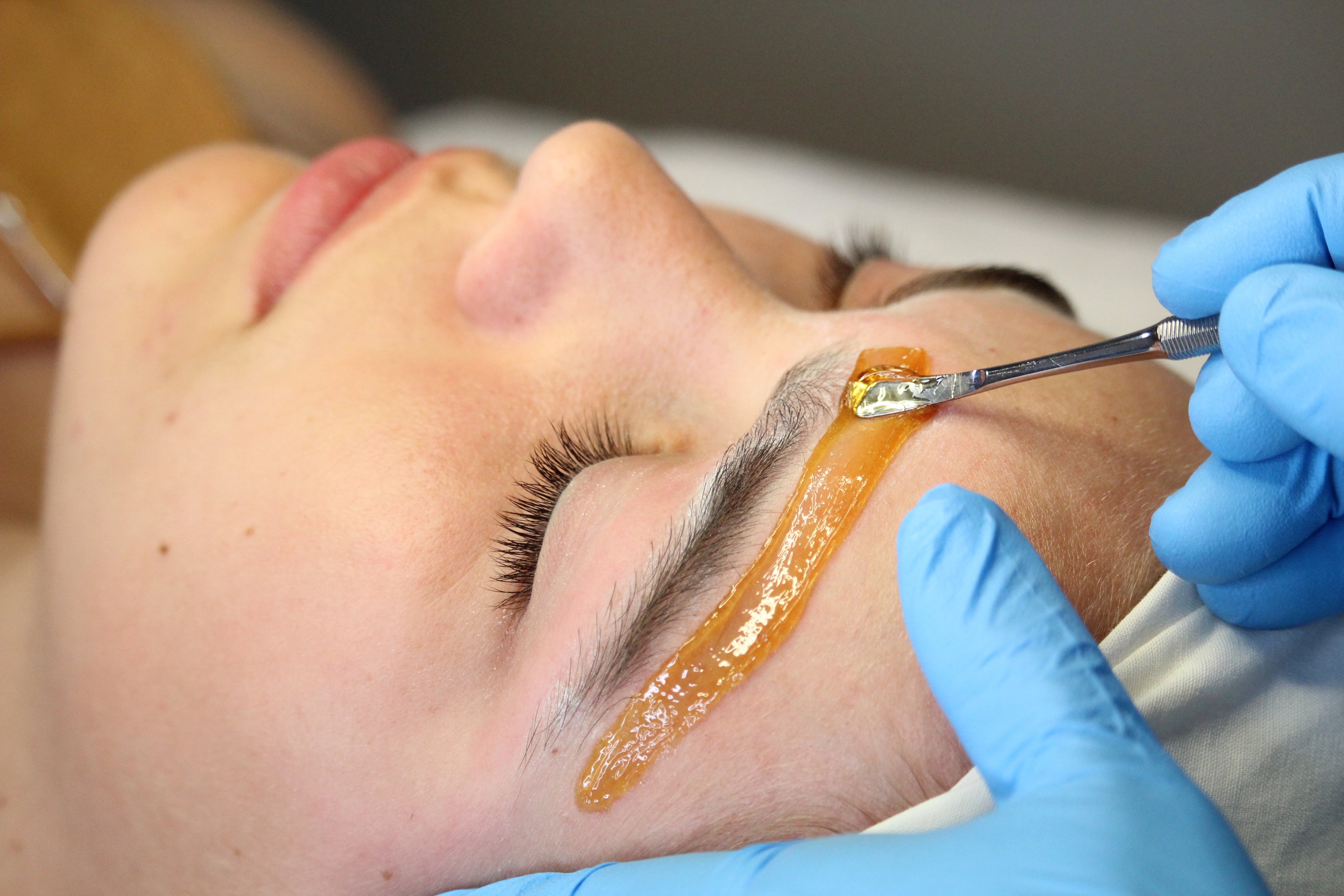Espátula de Sugaring para Rostro - Acero Inoxidable