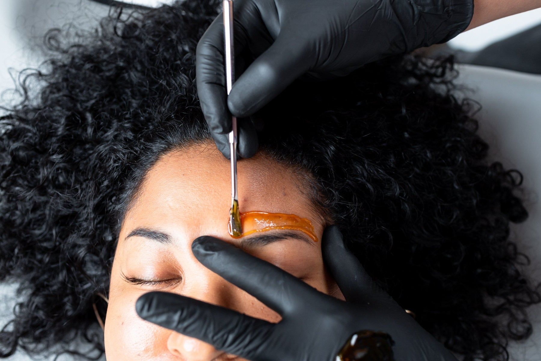 Espátula de Sugaring para Rostro - Acero Inoxidable