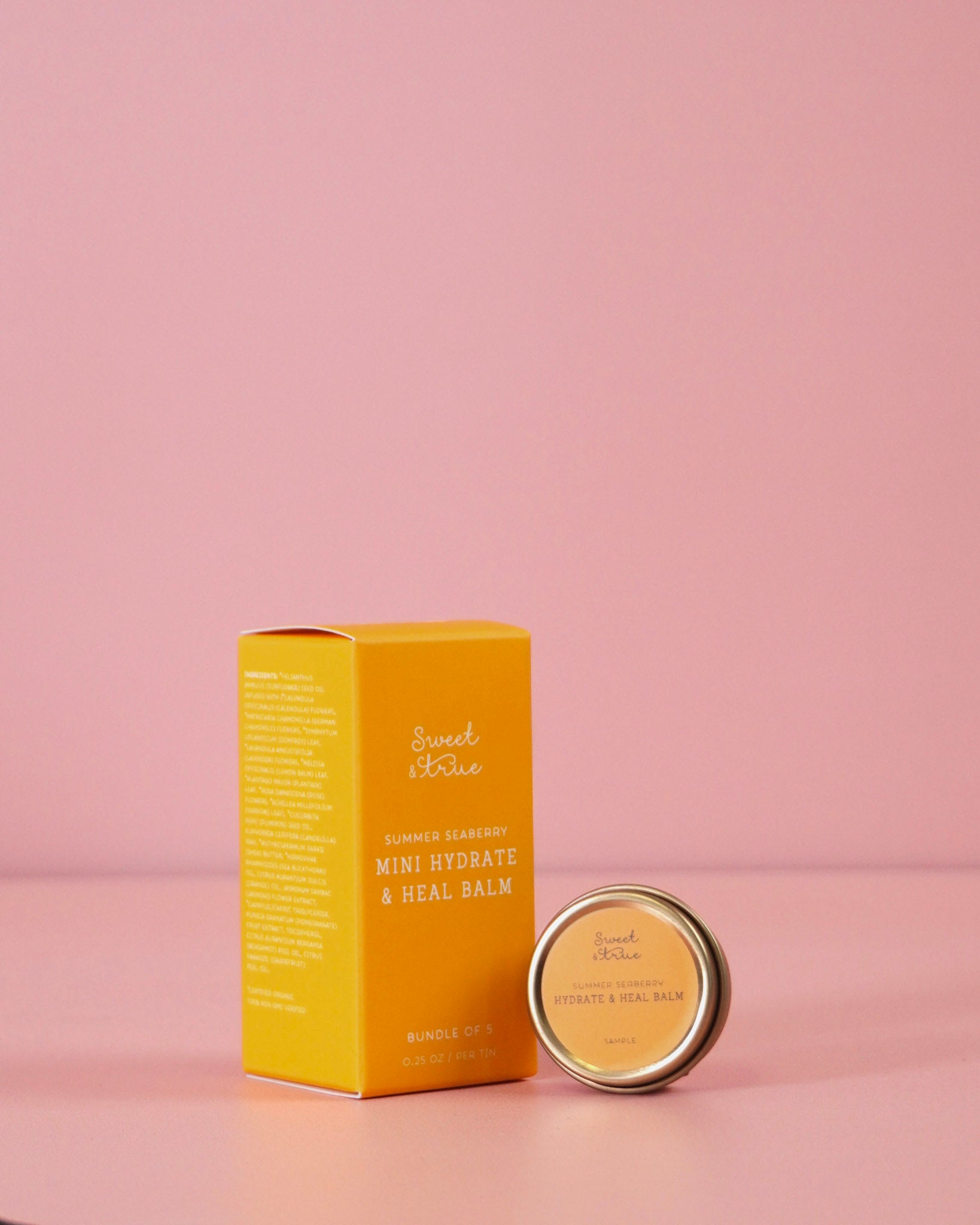 Mini Summer Seaberry Balm (0.25oz.) Bundle of 5