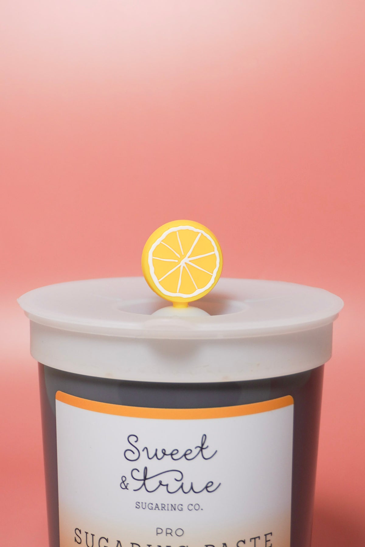 Sugar Jar Lemon Lid
