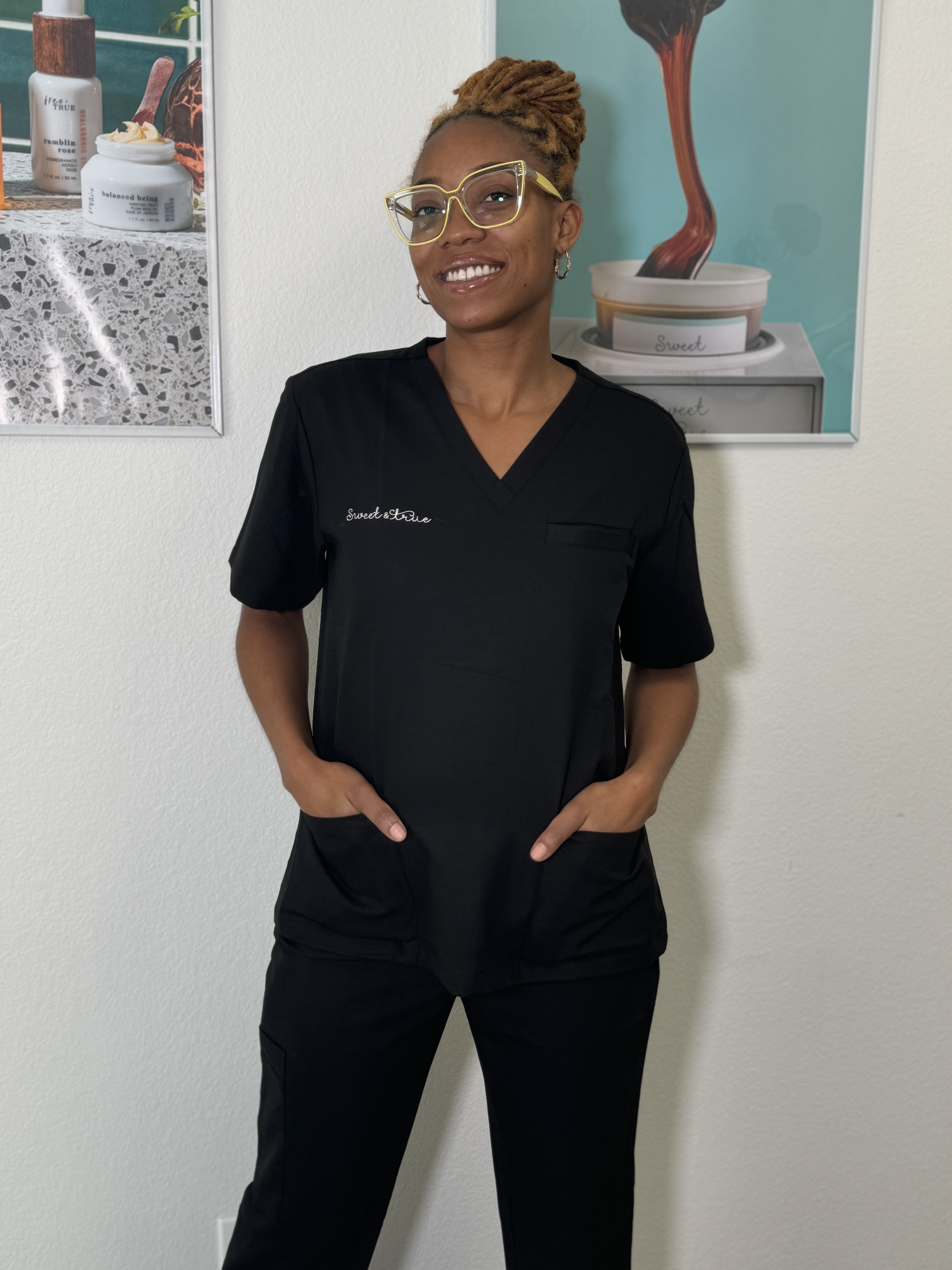 Sweet & True Esthetician Scrub Set