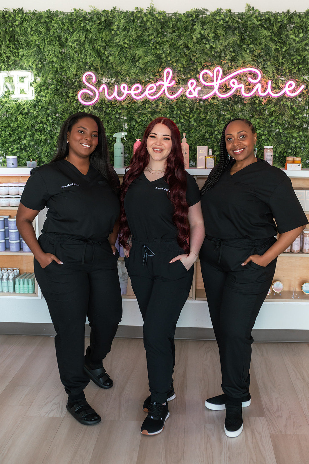 Sweet & True Esthetician Scrub Set