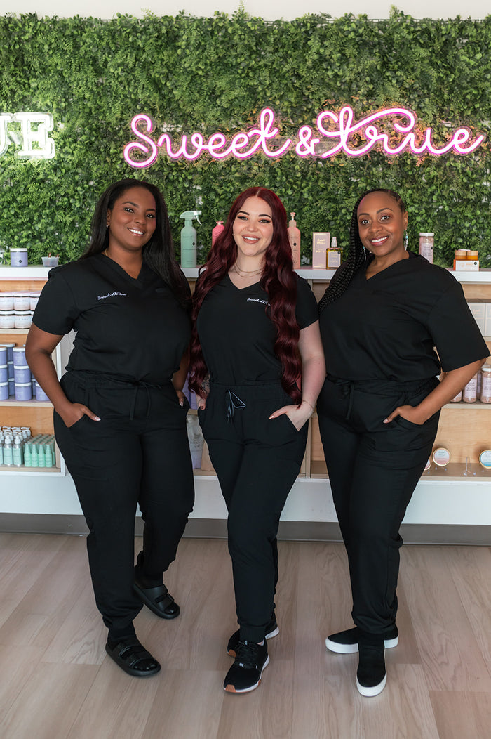 Sweet & True Esthetician Scrub Set