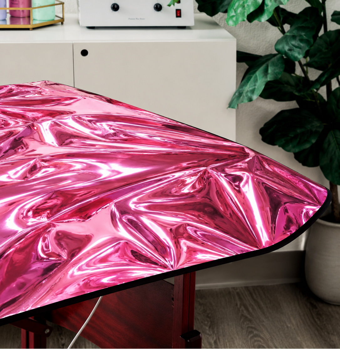 (IMPERFECT NO RETURNS) LIMITED EDITION Pink Chrome - Vinyl Pad (Includes mini pad)
