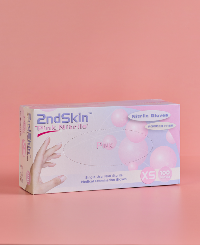 Pink Pro Nitrile Gloves