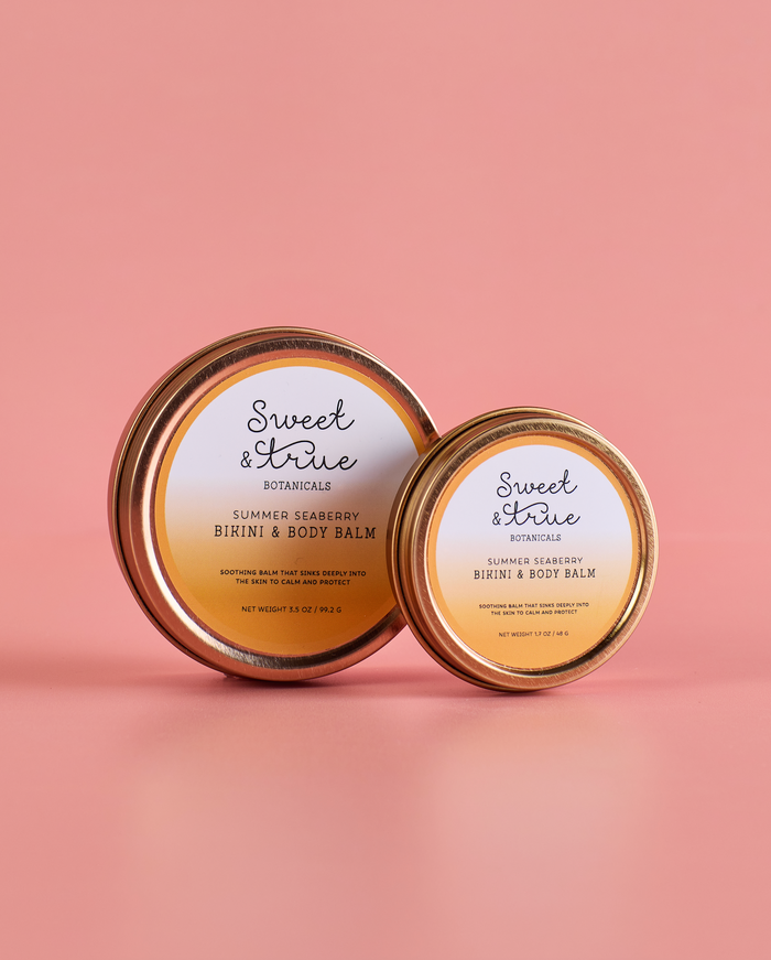 GOTA LIMITADA: Hydrate &amp; Heal Balm Backbar - Summer Seaberry (3.5 oz.)