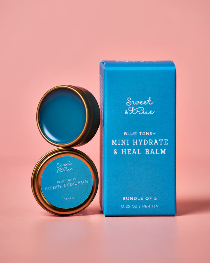 Mini Blue Tansy Balm (0.25oz.) Bundle of 5