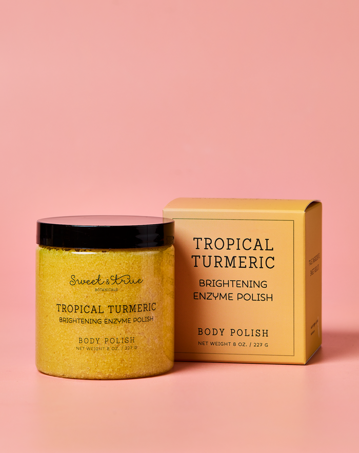 Tropical Turmeric - Brightening Enzyme Body Polish (8 oz.)