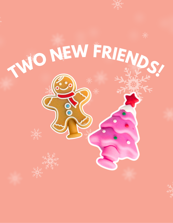 Christmas Lid Charms 5x Pack (Includes Silicone Lid)