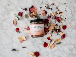 Blooming Bliss Body Polish sugar scrub by Sweet and True Sugaring