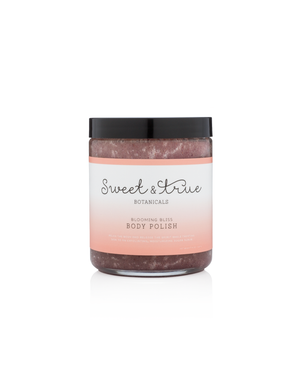 Blooming Bliss Body Polish sugar scrub by Sweet and True Sugaring